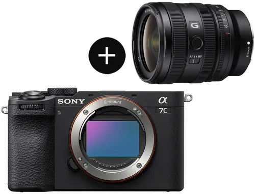SONY α7C II Systemkamera mit SEL2450G Objektiv, gojischwarz - Die kompakte α7C II überzeugt mit 33 MP und 4K Videoaufnahmen. Ideal für kreative Aufnahmen, bietet sie zahlreiche intelligente Funktionen und eine benutzerfreundliche Bedienung. Perfekt für anspruchsvolle Fotografen und Videografen!