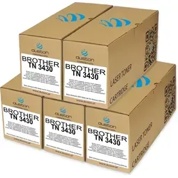 Produktbild 5x TN3430, TN-3430 Toner Druckertoner Patrone Schwarz kompatibel mit Brother DCP-L5500 L6600 HL-L5000 L5100 L5200 L6250 L6300 L6400 MFC-L5700 L5750...