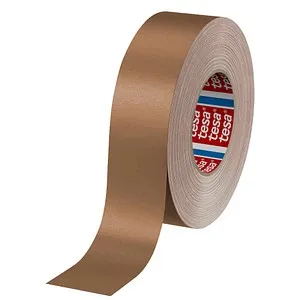 tesa 4651 Klebeband 50 mm x 50 m - Robustes Klebeband für Innen- und Außenanwendungen, ideal für die schnelle und zuverlässige Befestigung von Autoreifen.