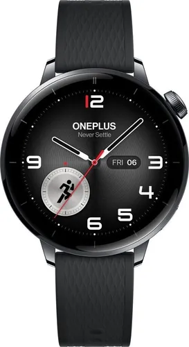 OnePlus Watch 3 - 43mm Black Steel - Smartwatch mit IP68 Wasserdichtigkeit, umfassenden Sportmodi und bis zu 60 Stunden Akkulaufzeit – Ihr persönlicher Fitness-Coach und Gesundheitsmonitor am Handgelenk.