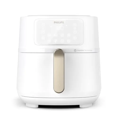 Philips Airfryer XXL Connected HD9285/00 - Fritteusen mit Smart-Funktion: Bediene die Heißluftfritteuse per Sprachsteuerung oder App und genieße gleichmäßige Ergebnisse dank RapidAir Plus Technologie.