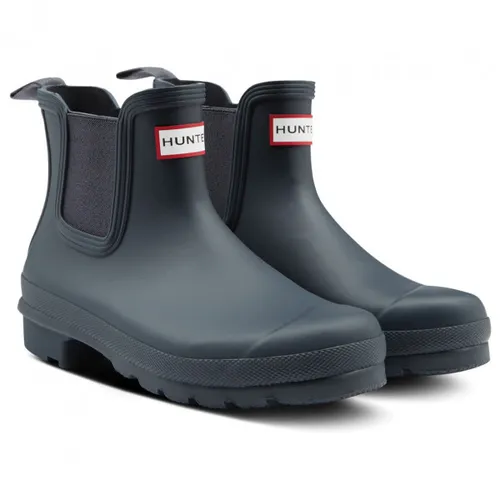 Hunter Boots - Women's Original Chelsea Gummistiefel - EU 38 blau/grau - Wasserdichte Gummistiefel für den Alltag, niedrig geschnitten und mit Absatz, ideal für jedes Wetter. Entdecken Sie weitere Top-Angebote von Hunter Boots!