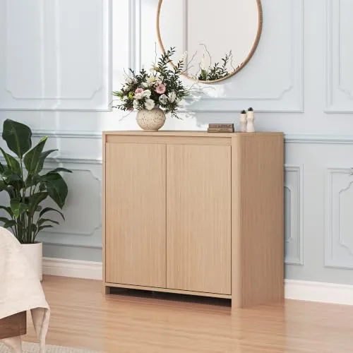 [en.casa] Sideboard Takranmaa 79x79x39 cm in Eicheoptik