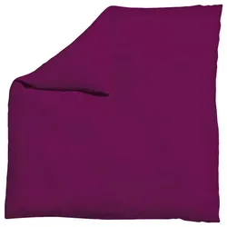 Produktbild Schlafgut Bettdeckenbezug Woven Satin Violett 200x200 cm