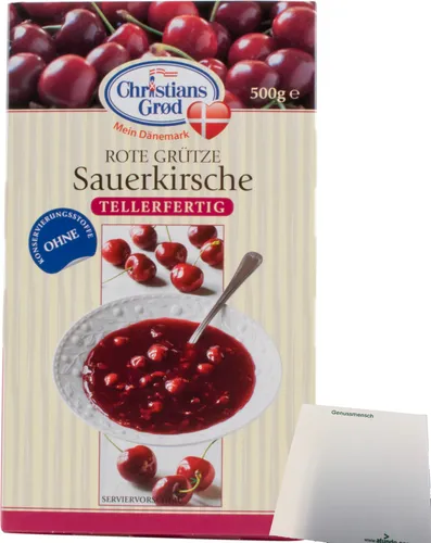 Chr.Grod Grütze Sauerkirsche Tellerfertig (500g)