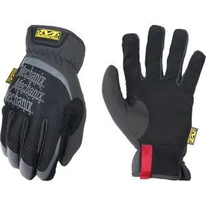 Mechanix Arbeitshandschuhe FastFit Black, Kunstleder, schwarz-grau, Größe 8 / M