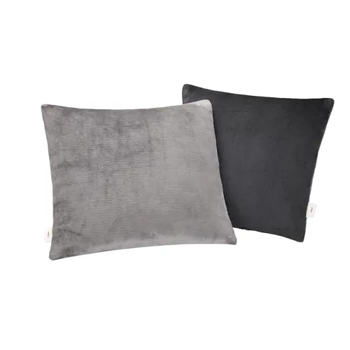 s.Oliver Doublesoft Kissenbezug 50x50 cm in grau von s.Oliver