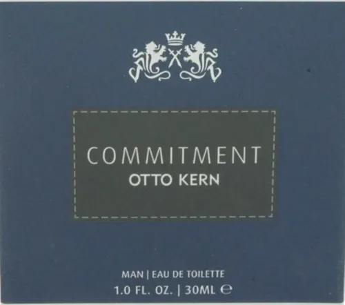 Otto Kern Commitment Man Eau de Toilette Spray 30 ml - Herrenduft mit maskuliner, warmer Note, vereint Grapefruit und Zedernholz für ein verführerisches Dufterlebnis in 30 ml.