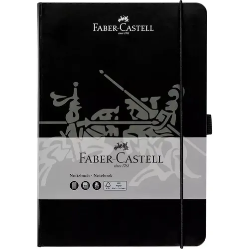 Faber-Castell Notizbuch A5 schwarz