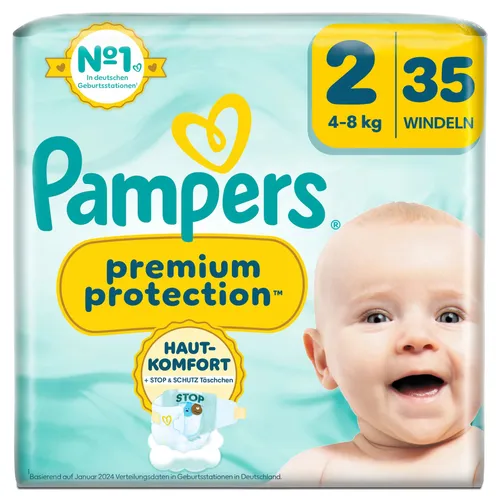 Pampers Premium Protection New Baby Gr.2 Mini 4-8kg