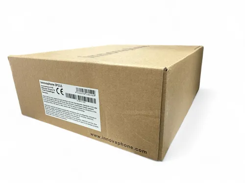 innovaphone IP111 IP Systemtelefon Schwarz - Festnetztelefon mit schnurgebundenem Design, ideal für professionelle Anwendungen und klare Sprachqualität.