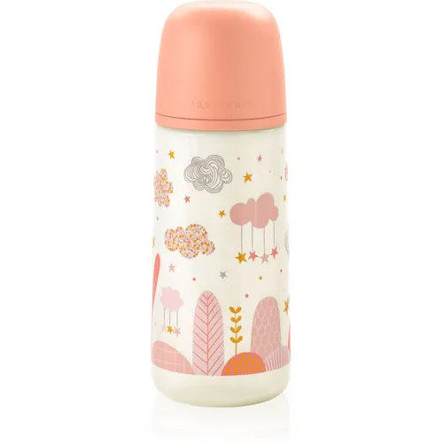 Suavinex Dreams SX Pro Physiological L Babyflasche 6 m+ Dense Flow - Pink 360 ml