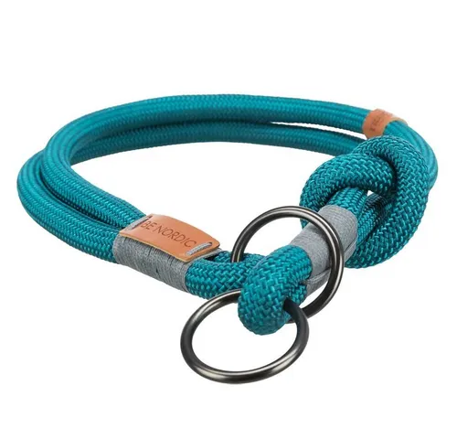 TRIXIE Hunde-Halsband Trixie BE NORDIC Zug-Stopp-Halsband - petrol Länge: 55 cm