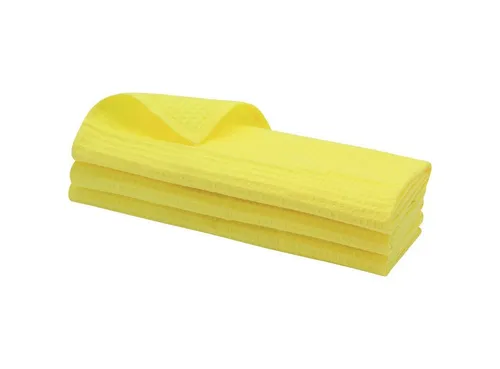 Engelland Geschirrtuch Poliertuch, (Vorteils-Set, 3-tlg., Waffel-Pique), 100 % Baumwolle, integrierte Aufhängeschlaufe, 70 x 50 cm