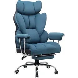 GTPLAYER Gaming-Stuhl - Ergonomischer Schreibtischstuhl mit Fußstütze - Bürostühle, ergonomisches Design mit bequemer Polsterung und verstellbarer Fußstütze für ultimativen Komfort beim Gaming oder Arbeiten.