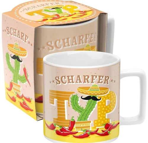 TASSE BECHER SCHARFER TYP VON SHEEPWORLD  NEU