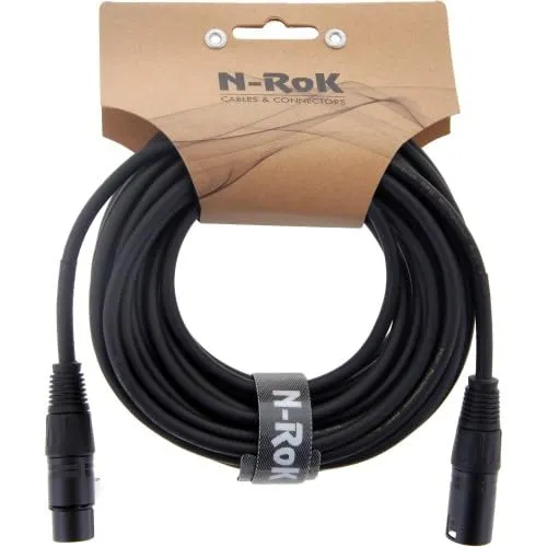 N-RoK Premium Kabel XLR Male/XLR Female 10m