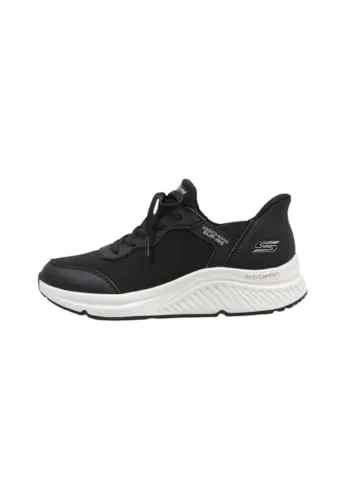 Skechers Bobs Arch Comfort Sweet Sportschuhe Schwarz EU 36 - Sneaker für Damen mit atmungsaktivem Mesh-Material, flexibler Passform und rutschhemmender Sohle – ideal für aktive Tage und sportliche Freizeitlooks.