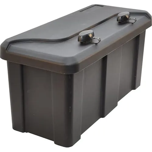 mb-m Daken BLACKIT 2 Werkzeugkasten Staubox Anhängerbox für Pkw Anhänger Pritsche Außenmaß: Breite 550 x Höhe 250 x Tiefe 294 mm