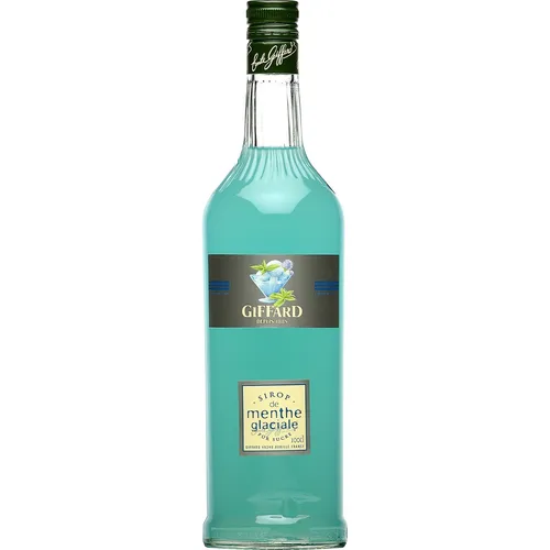 Giffard Eiskalter Pfefferminz (Menthe Glaciale, Icy Mint) Sirup 1 Liter