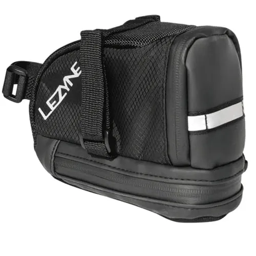 Lezyne Sattel Trainer Laufradtasche Satteltasche Caddy, Schwarz, 45.5 x 34.0 x 26.5 cm, 0.95 Liter, 1-SB-CADDY-V1L04