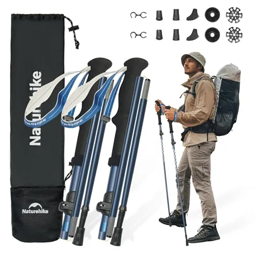 Naturehike Ultraleichte Faltbare Wanderstöcke 7075 Aluminium