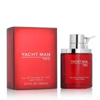 Myrurgia Yacht Man Red EDT 100 ml - Herrendüfte mit einem einzigartigen Duftmix aus Kardamom, Grapefruit und erdigen Tönen von Sandelholz – für den modernen Mann, der Luxus schätzt.