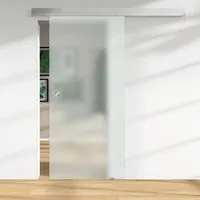 Glasschiebetür ESG satiniert 2060 x 940 mm