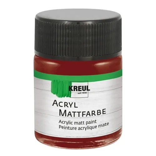 Kreul Acryl Mattfarbe Maron 50ml 100ml/7,18 Euro