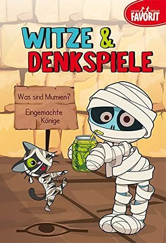 Witze & Denkspiele: mit lustigen Stickern