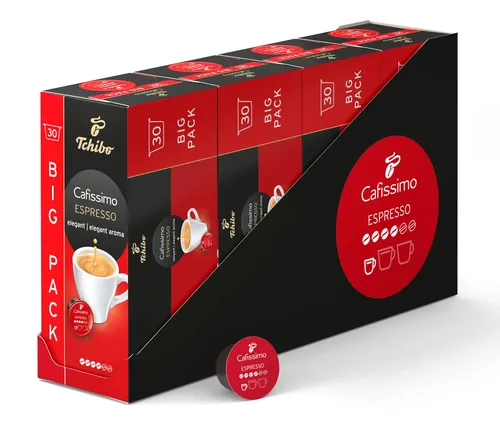Tchibo Cafissimo Espresso elegant Kaffeekapseln – 120 Stück von Cafissimo