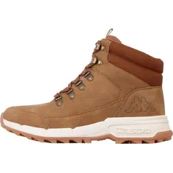 Kappa Schnürboots Winterstiefel - Wanderschuhe mit Trittsicherheit, ideal für kalte Tage und modische Freizeitlooks. Pflegeleichtes Synthetik-Obermaterial und profilierte Gummi-Sohle für besten Halt.