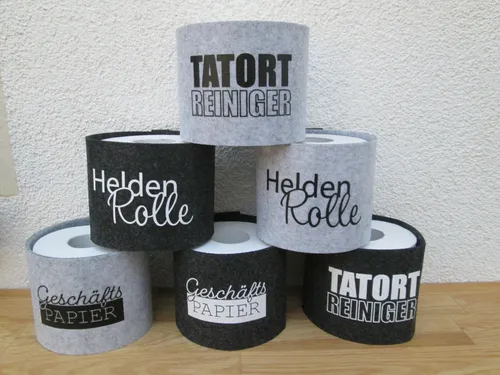 Toilettenpapier Schwarz von CEPEWA