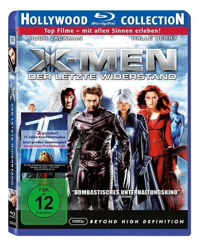 X-Men 3 - Der letzte Widerstand [Blu-ray] NEU/OVP - Blu-ray Film: X-Men 3 - Der letzte Widerstand, in deutscher Sprache, perfekt für Sammler und Fans der X-Men-Reihe.