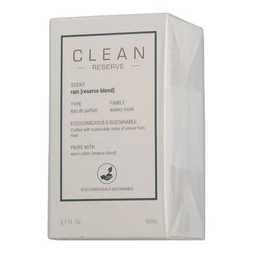 Clean Rain (Reserve Blend) Eau de Parfum Spray 50 ml - Unisex Parfum mit erfrischender Bergamotte-Kopfnote, ideal für jeden Anlass und beliebt in den Top 1251 der letzten 12 Monate.