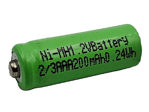 Ni-MH Akku 2/3AAA 1,2V 200mAh für SOLAR-Leuchten Deko Micro AAA Akkus Batterie