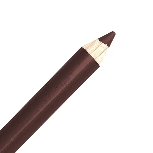 GRIMAS Make-up Pencil, Farbe 575 aubergine, professioneller vielseitiger Schminkstift für Augen und Lippen, Kajalstift, Augenbrauenstift, Lippenkonturstift