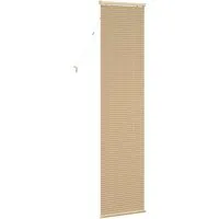 vidaXL Hellbraune Venetianer Jalousie mit Muster 213 x 50 cm - Moderne PVC-Jalousie für stilvolle Fensterdekoration in Ihrem Arbeitszimmer oder Büro. Optimale Lichtkontrolle und Privatsphäre mit minimalem Pflegeaufwand – ideal für jeden Innenraum.