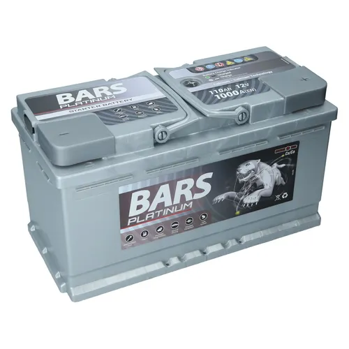 Platinum Bars 12V 110Ah 1000A/EN Autobatterie