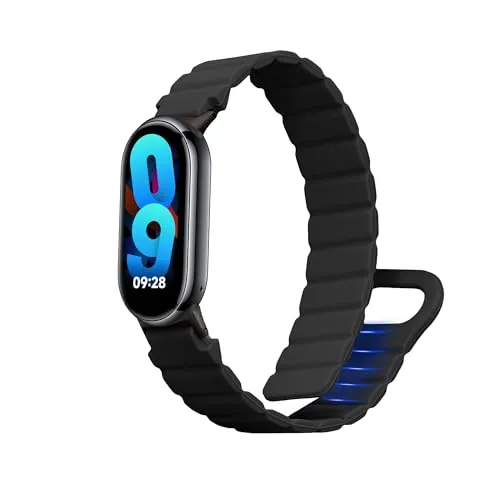 kwmobile Ersatzarmband kompatibel mit Xiaomi Mi Band 10 / Mi Band 9/8 Armband