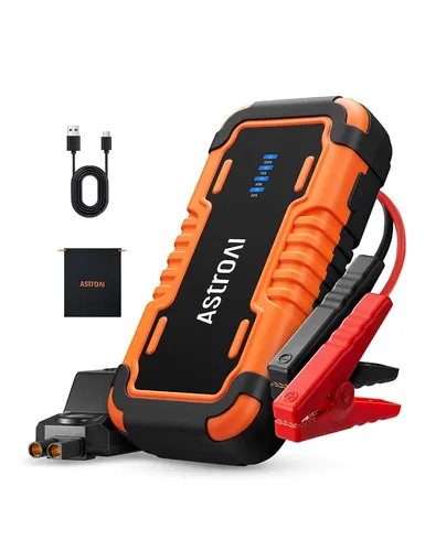 Auto Starthilfe Powerbank AstroAI 6000A 12V 30 Starts