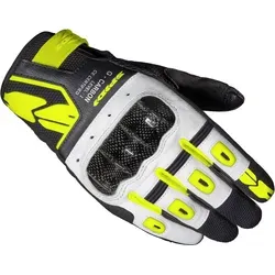 SPIDI G-Carbon Motorradhandschuhe XL - Motorradhandschuhe mit resistiver Touchscreen-Funktion, abriebfestem Leder und zertifizierter Sicherheit für optimalen Schutz auf der Straße und Rennstrecke.