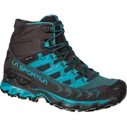 La Sportiva Ultra Raptor II Mid Wide Woman GTX - Ideal für Fast Hiking - Wanderschuhe mit Gore-Tex-Membran für Wasserdichtigkeit, optimaler Dämpfung und perfekter Fußumhüllung. Ideal für Exkursionen mit leichter Ladung und breite Füße.