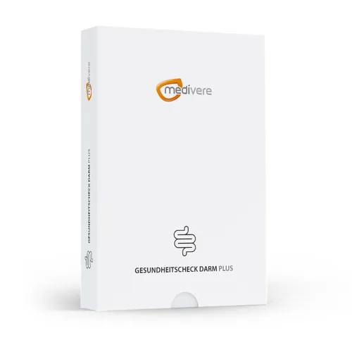 Gesundheitscheck Darm Plus (Zonulin) Stuhltest von medivere diagnostics