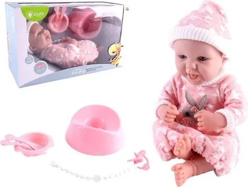 Lalka bobas z akcesoriami 36 cm