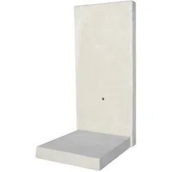 Diephaus L-Stein Bewehrt 155 cm x 50 cm x 85 x 12 cm Grau von Diephaus