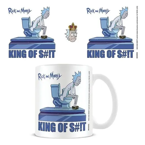 Rick and Morty Tasse King of Shit