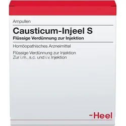 Causticum-Injeel S, Verdünnung zur Injektion 10 St von Heel