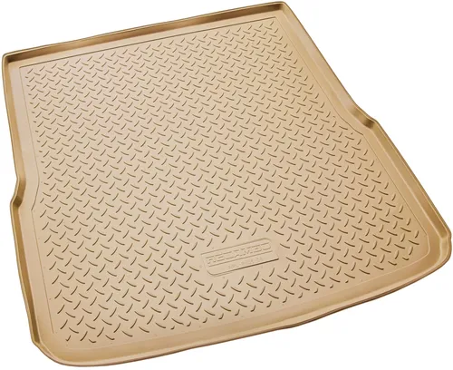Gummi Kofferraumwanne für Audi A6 C6 Avant & Allroad 2005-2011 | Beige - Hochwertige, passgenaue Kofferraumwanne aus Gummi, wasserdicht und abwaschbar. Ideal zum Schutz vor Schmutz und Nässe, perfekt für Hundebesitzer.