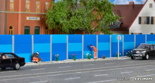 Kibri 38623 ( 8623 ) Spur H0 - Schallschutzwand NEU und OVP